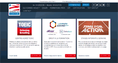 Desktop Screenshot of americancenter.fr
